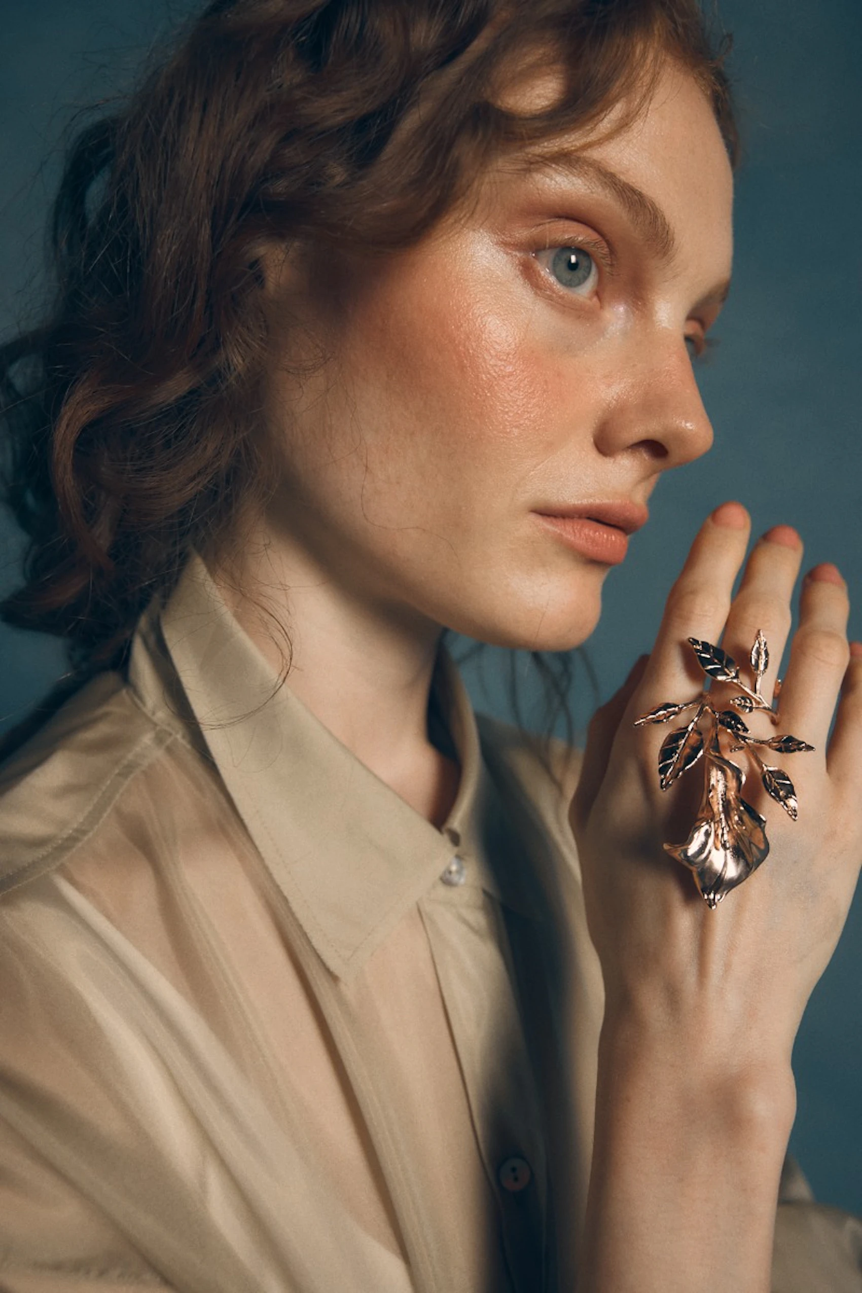 Ethiopian Water Lily Ring 5