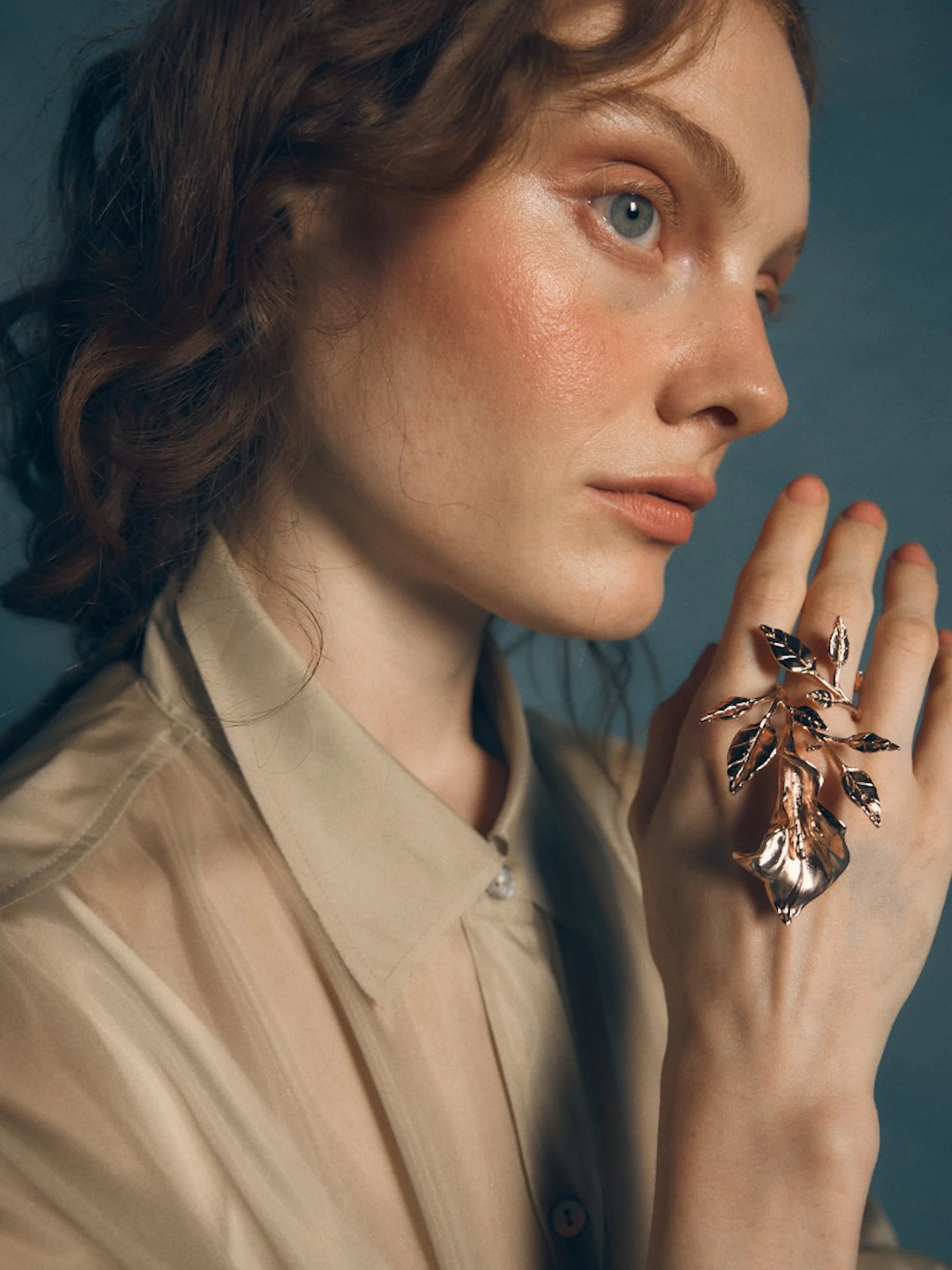Ethiopian Water Lily Ring 5