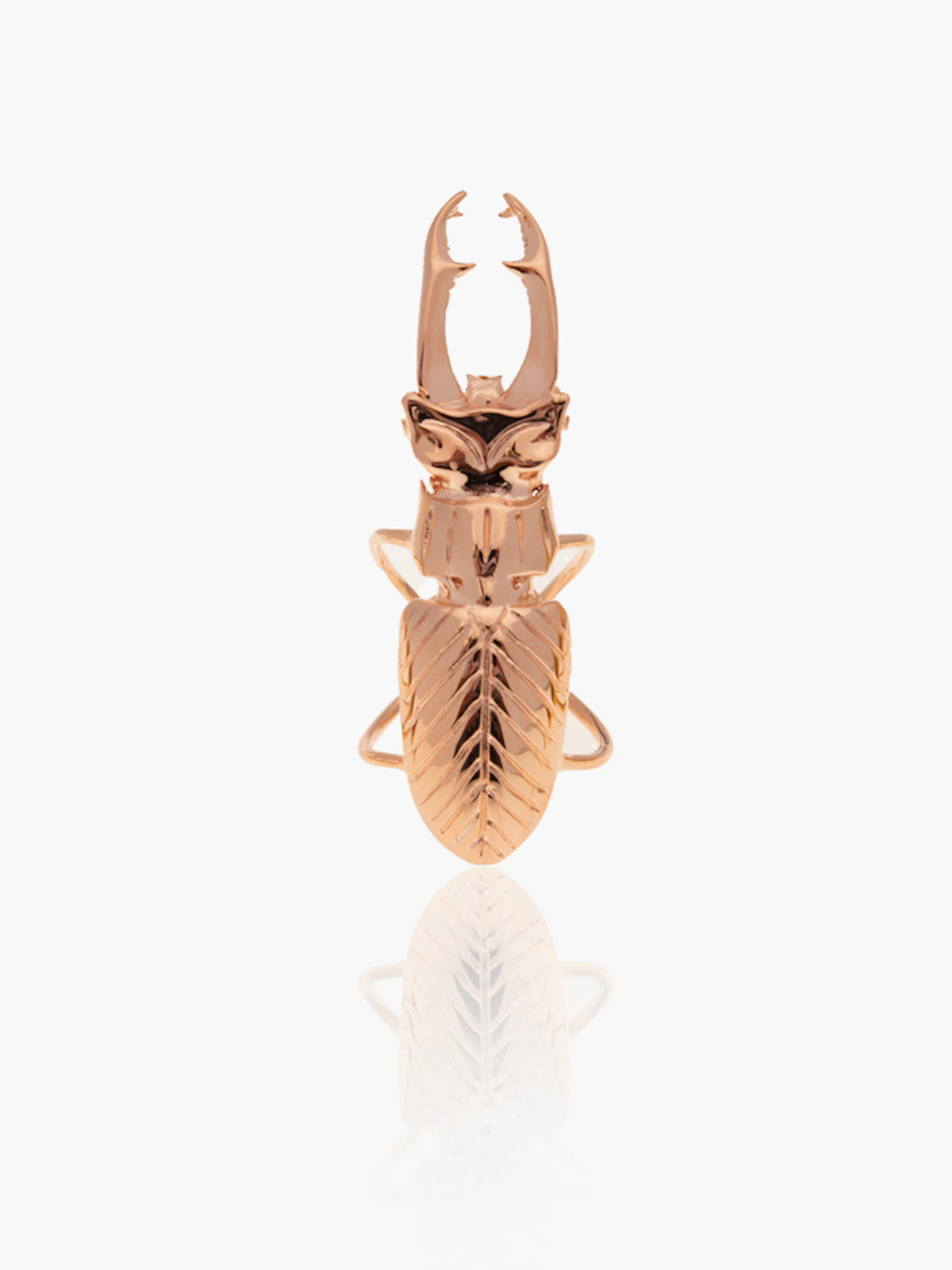Rose Stag Beetle Ring 0