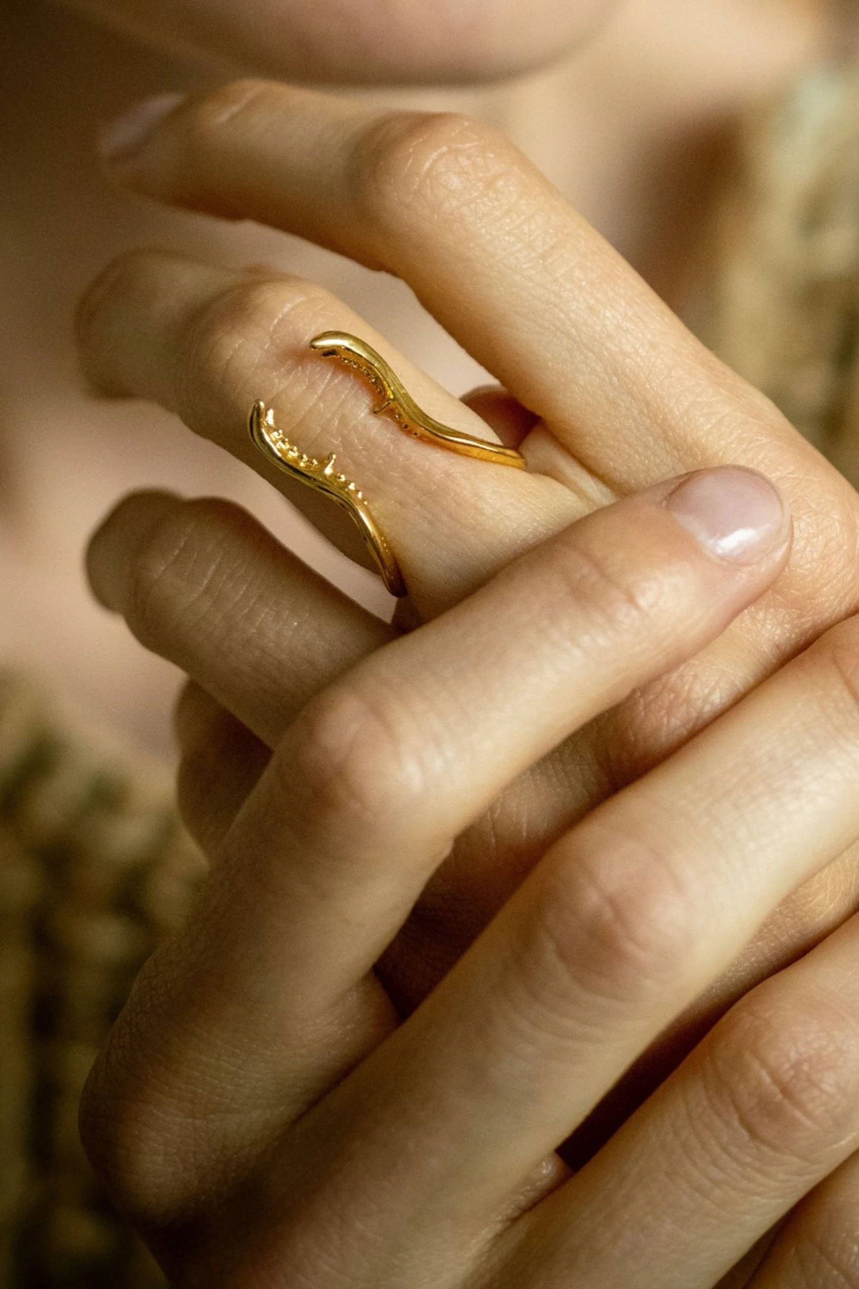 Gold Courage Ring 0