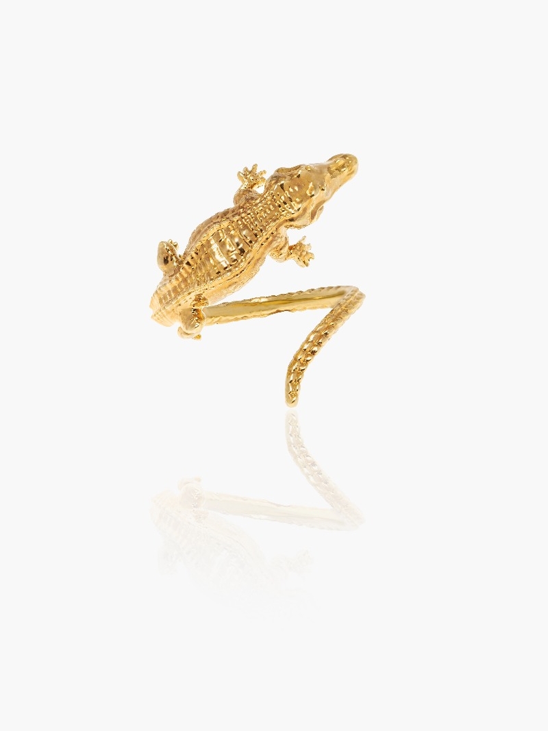 Mini Cocodrile Ring 0