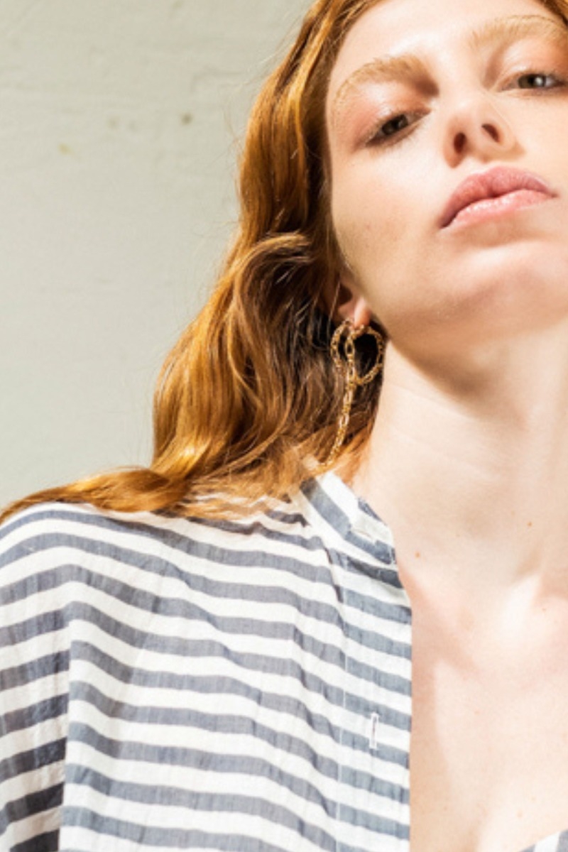 Gold Ariary Hoops  4