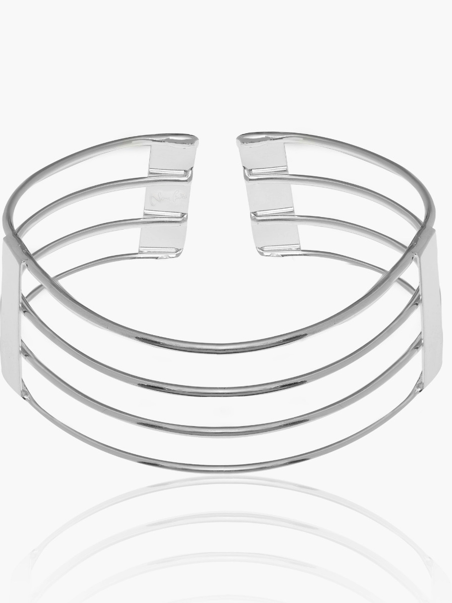 Silver Giraffe Choker 1