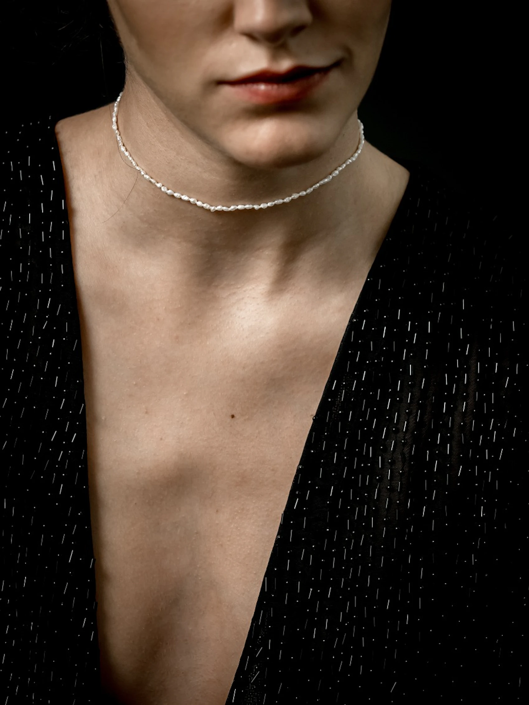 Choker Mini Perlas 2