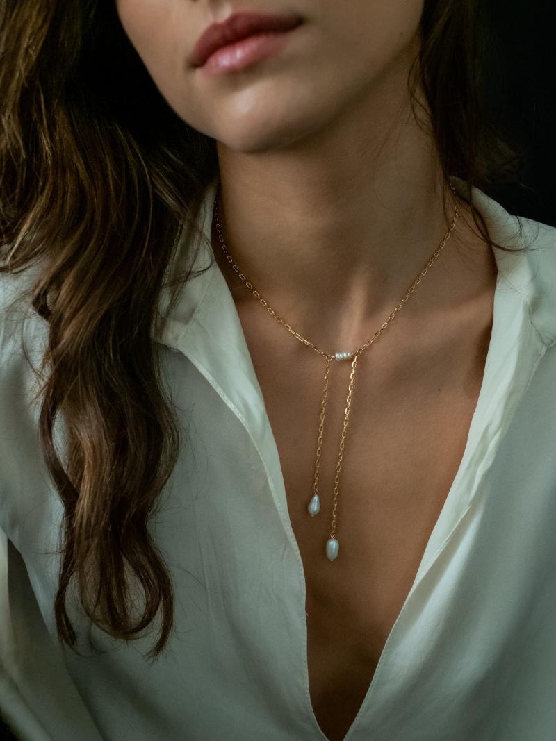Mesopotamia Lariat Necklace 1