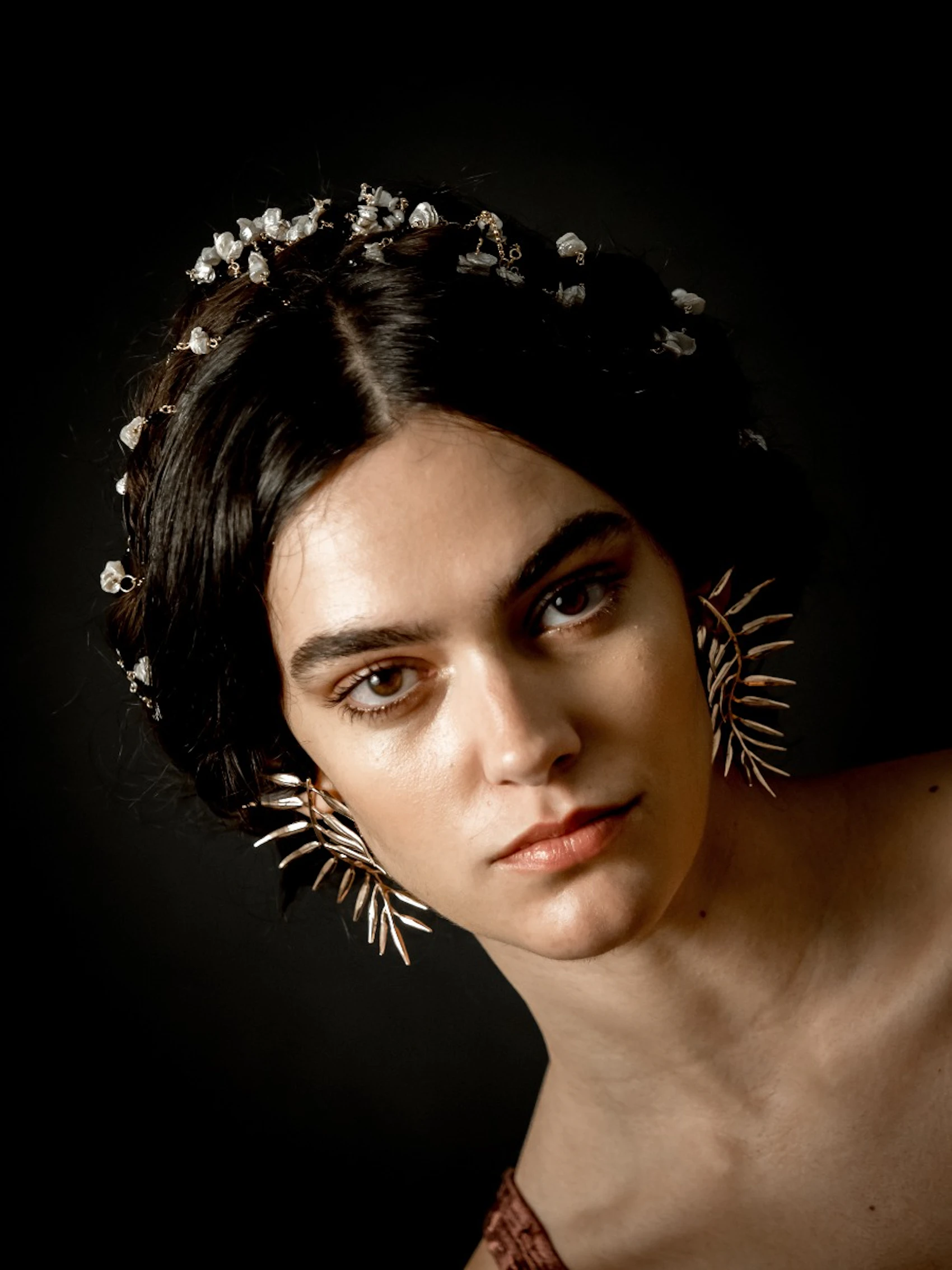 Rose Fern Earrings 4