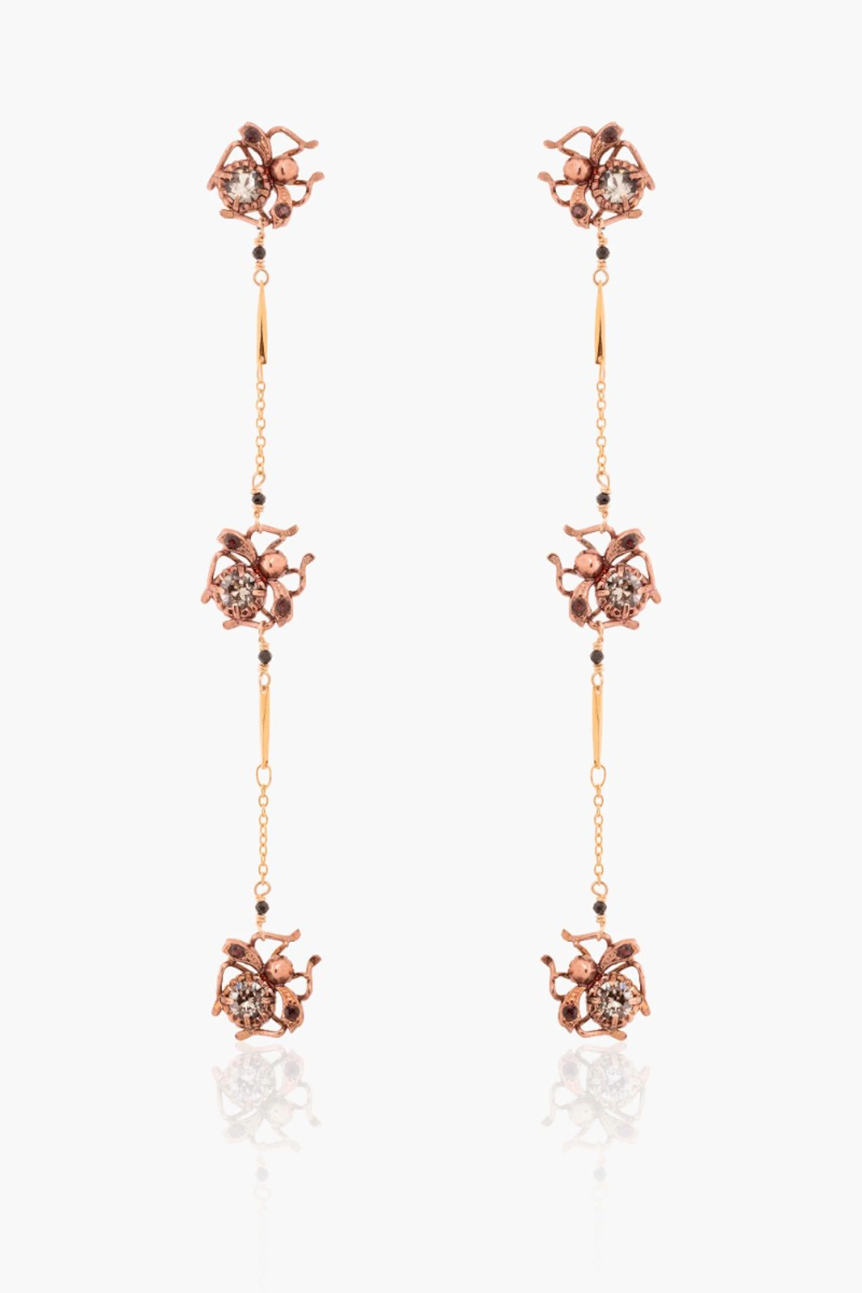 Swarming Flies Earrings 0