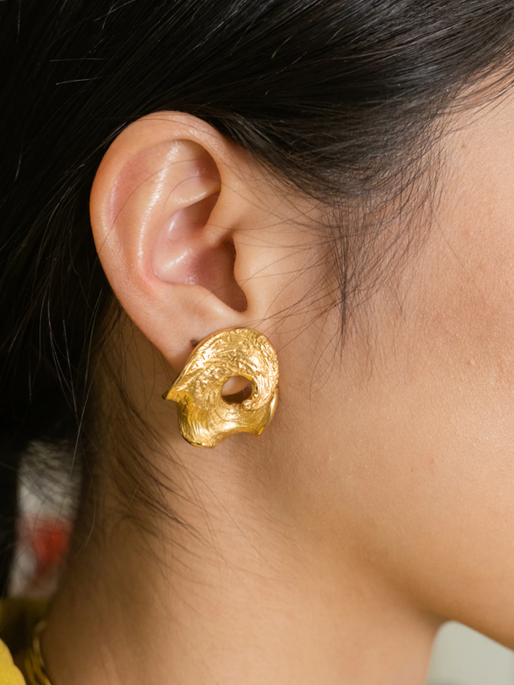 Gold Dusk Earrings 2