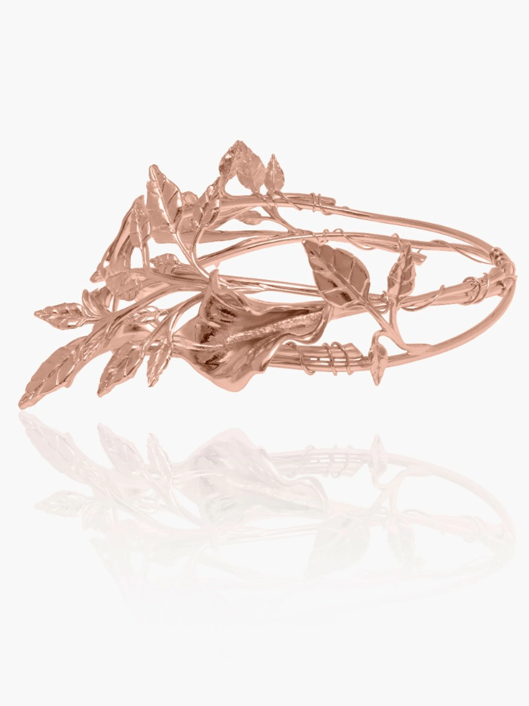 Rose Water Lilies Choker 3