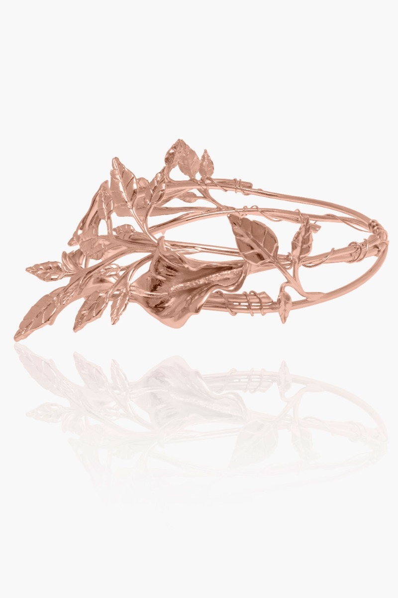 Rose Water Lilies Choker 3