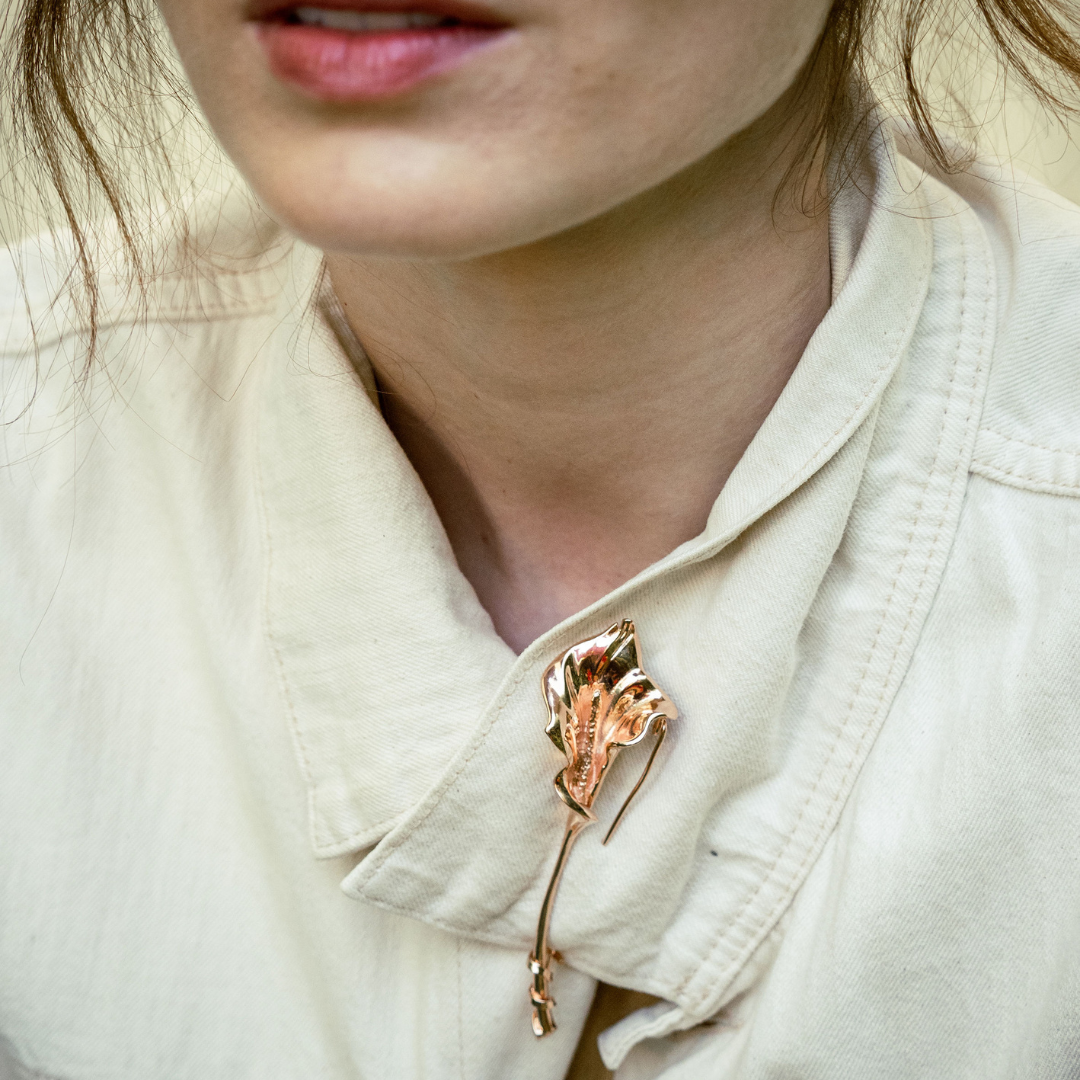 Water Lily Brooch 6
