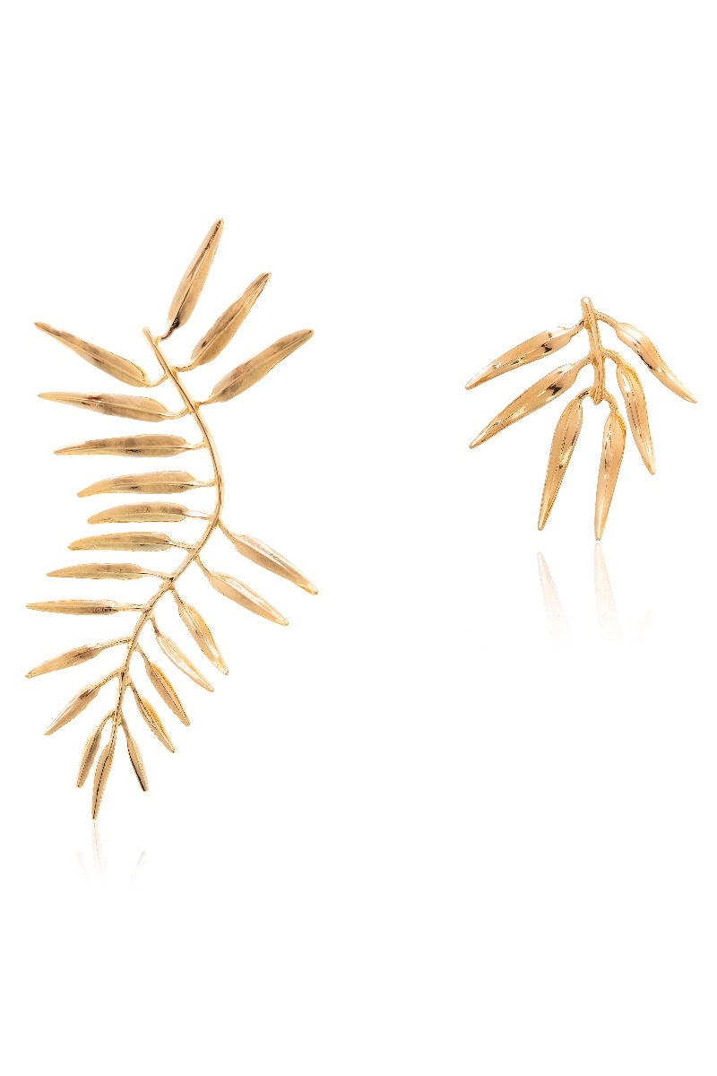 Twisted Fern & Mini Earrings