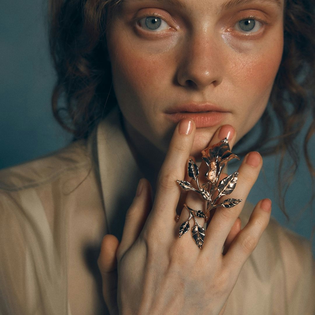 Ethiopian Water Lily Ring 7