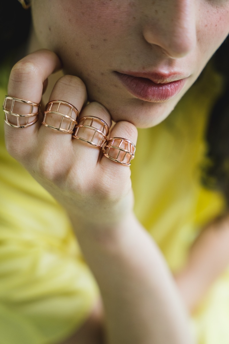 Rose Lattice Ring 5