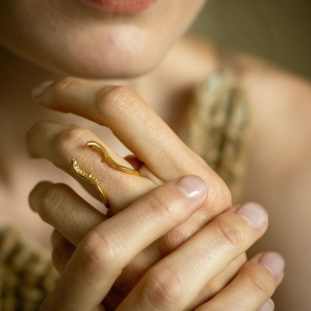 Gold Courage Ring 4