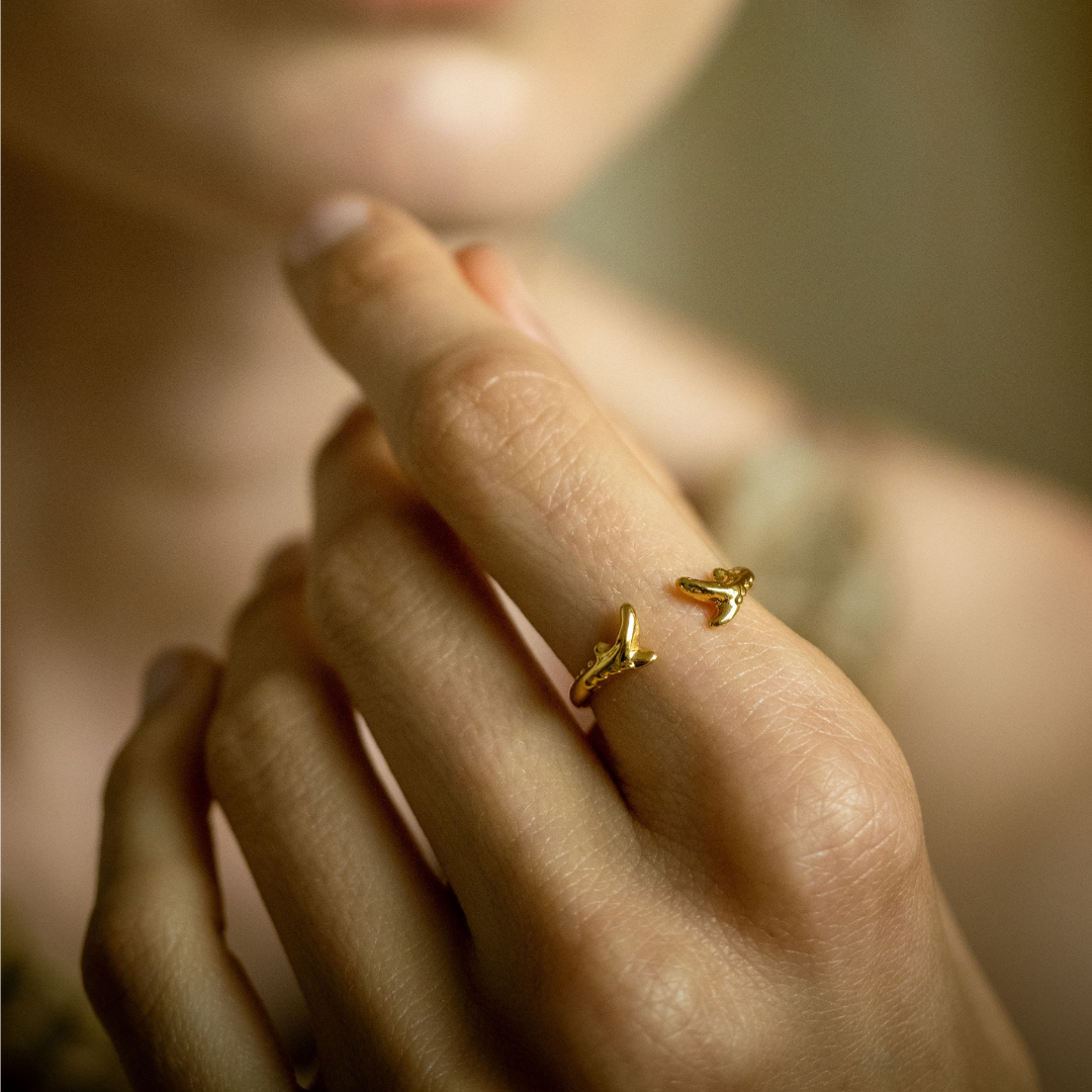 Gold Armour Ring 3