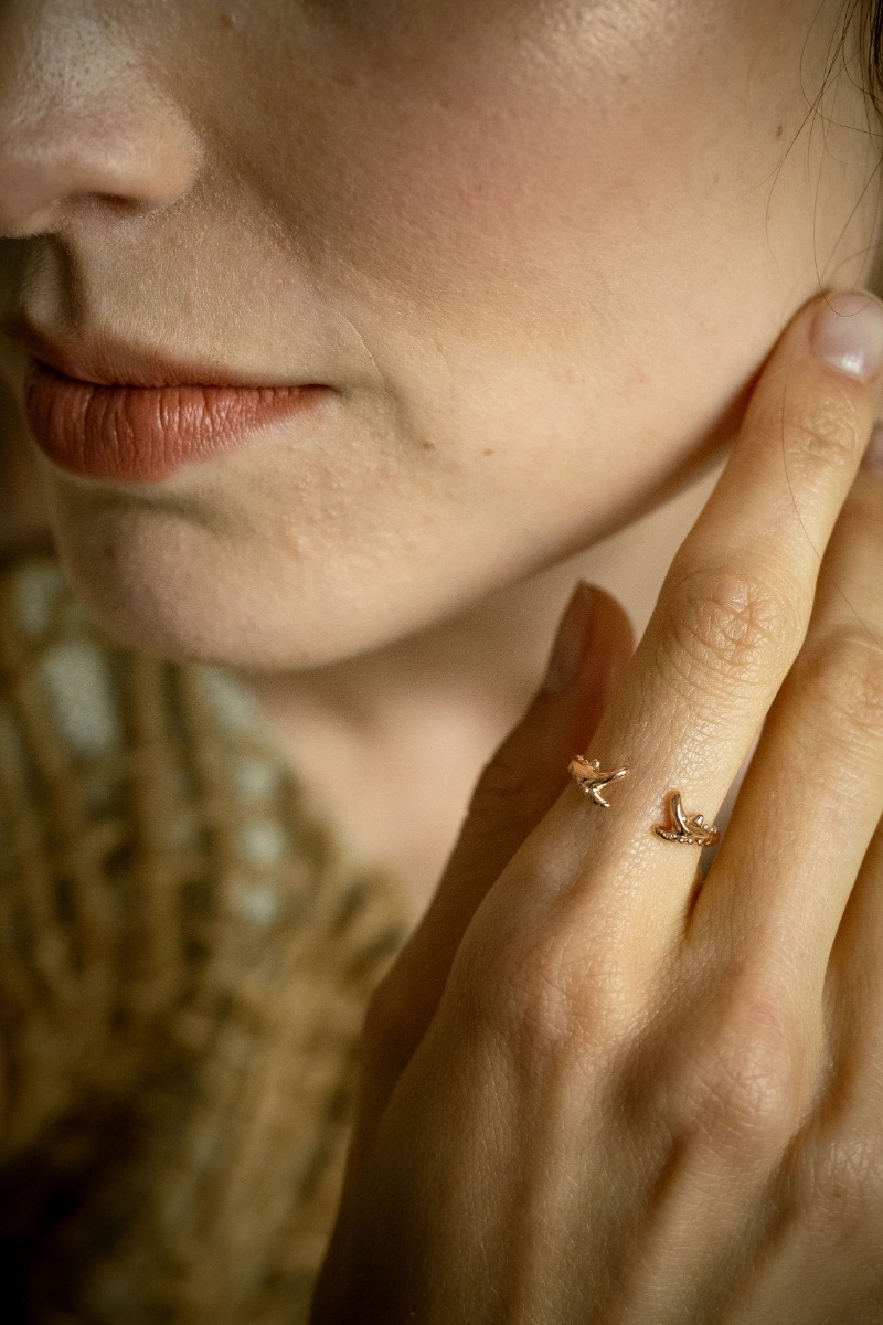 Anillo Coraza Rosa 0