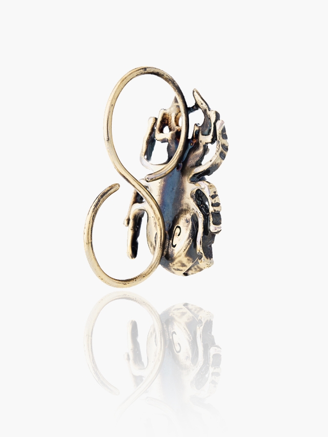Double Scarab Ring