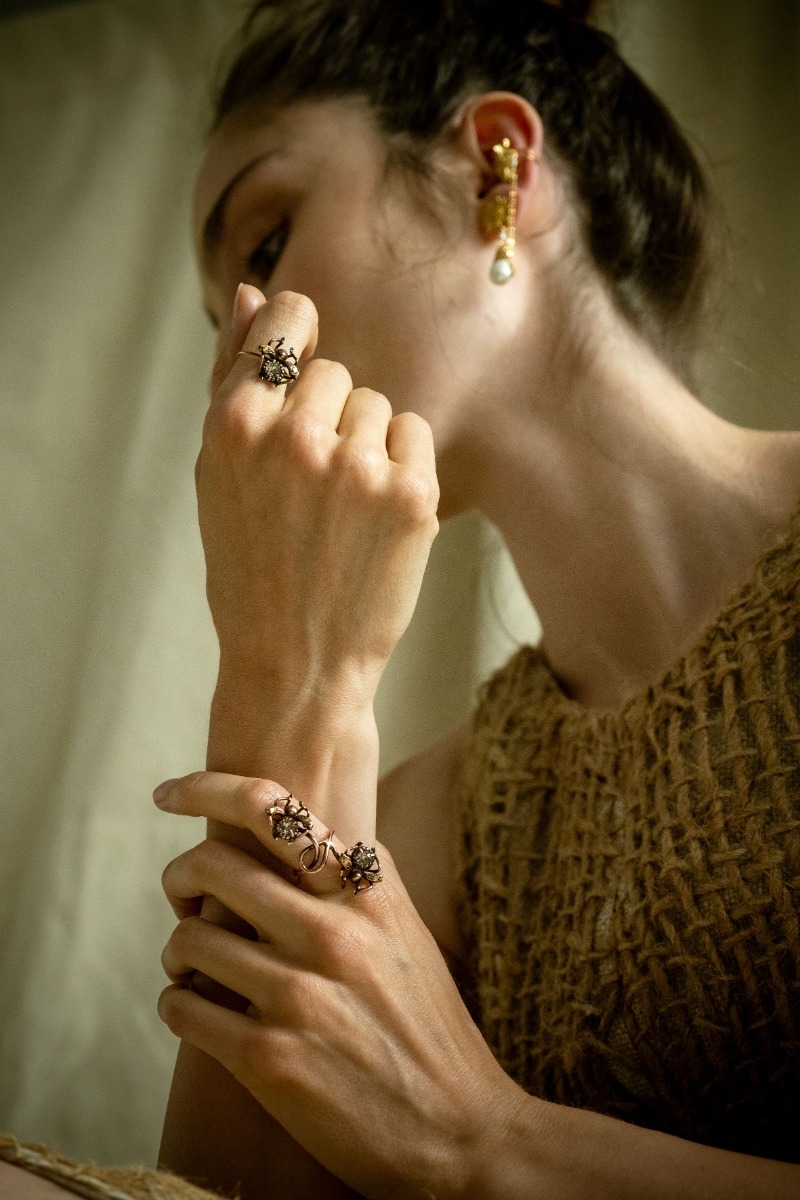Anillo Moscas Twins 9