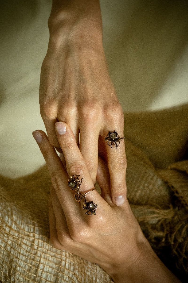Anillo Moscas Twins 10