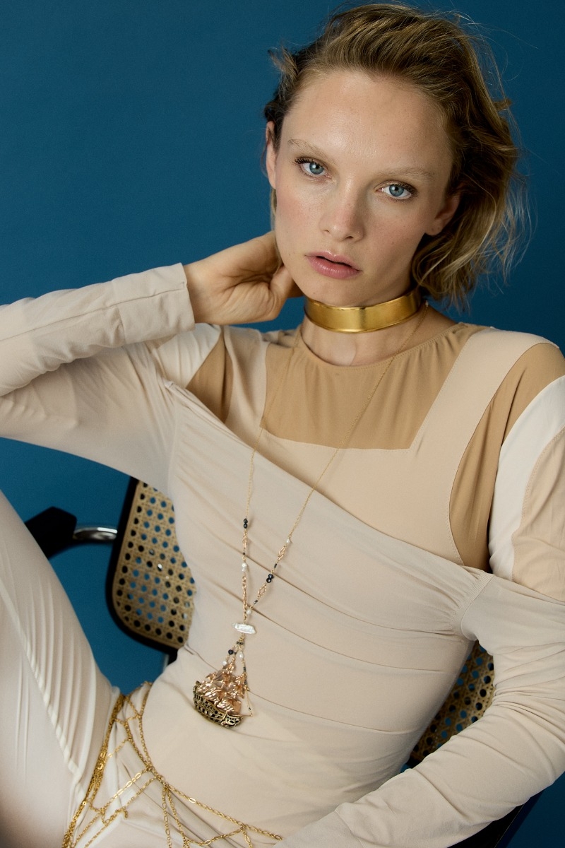 Choker Copérnico Amarillo 9