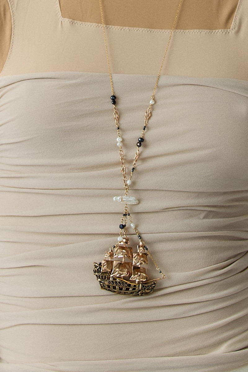 Galleon Necklace 7