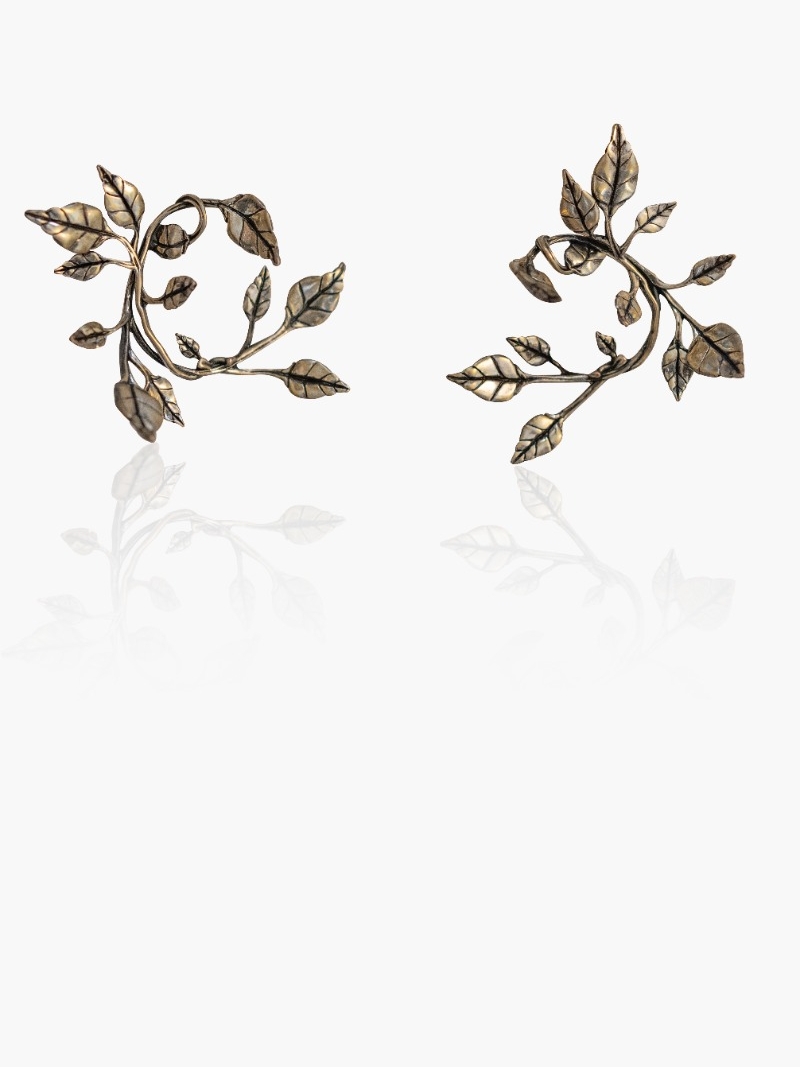 Pendientes Calas Envejecido