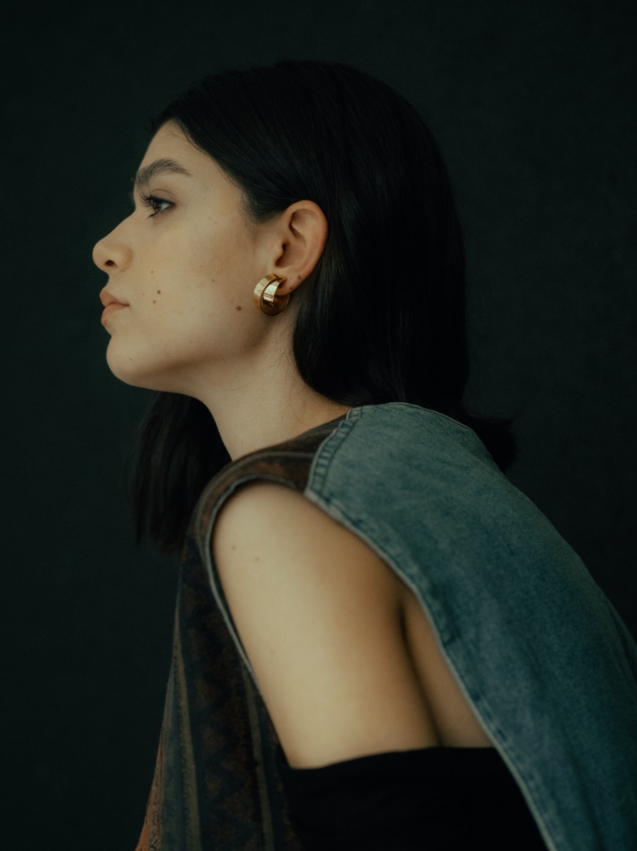 Gold Copernicus Earrings 16