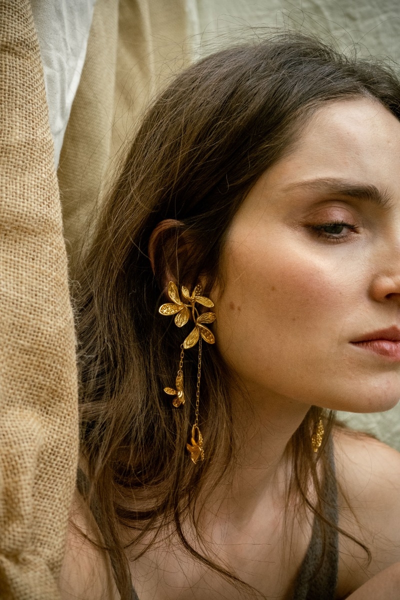 Pendientes Frangipani 8