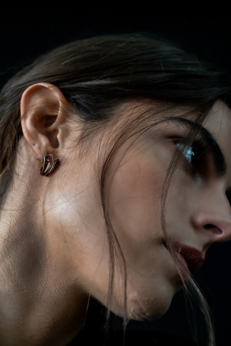 Meteorite Earrings 6