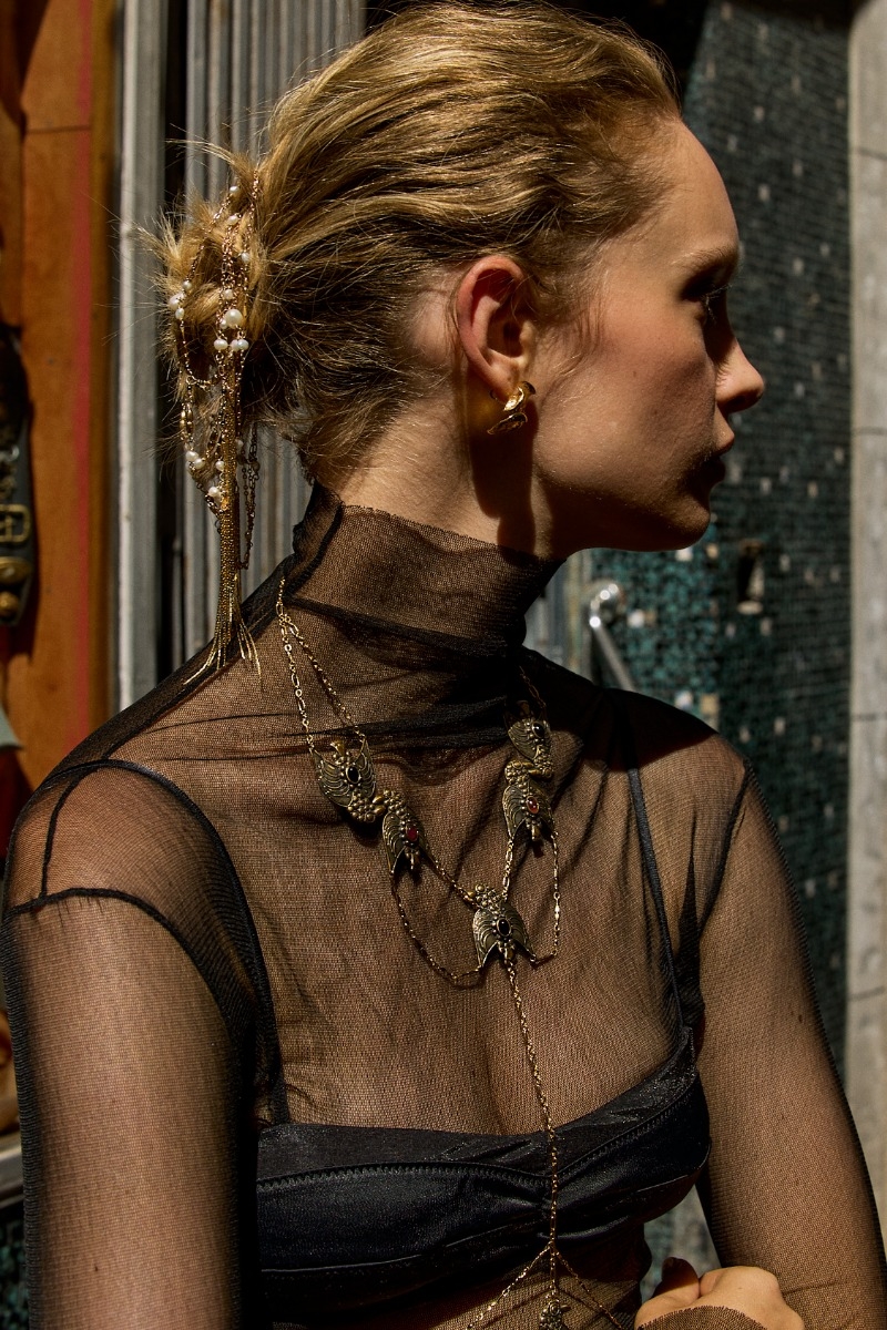 Gold Dusk Earrings 10